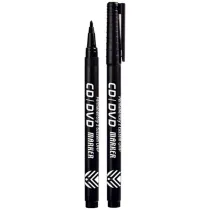 Tetis Marker CD/DVD czarny KM111-V
