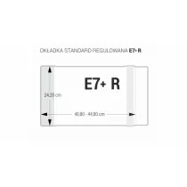 Biurfol Okadka regulowana E7 - 242 bezbarwna OZB-43