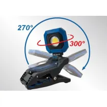 King Tony Lampa-latarka led cob 16w z uchwytem 1600lm