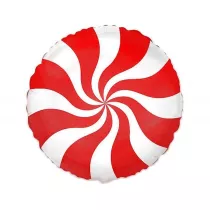 Flexmetal Balon foliowy lizak czerwony