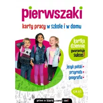 Karty pracy w szkole i w domu. Pierwszaki