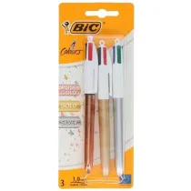 D�ugopis 4 Colors Shine mix 3 szt BIC