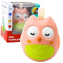 Sowa waka-wstaka dla niemowlt rowa Leantoys