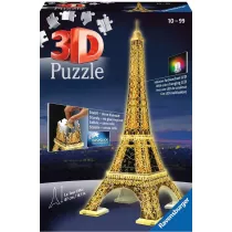 Puzzle 3D 216 el. Wiea Eiffla Ravensburger