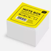 Interdruk Kostka papierowa nieklejona biaa