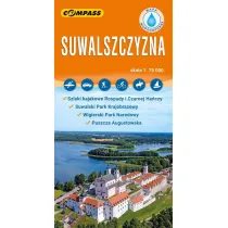 Mapa turystyczna - Suwlaszczyzna laminowana