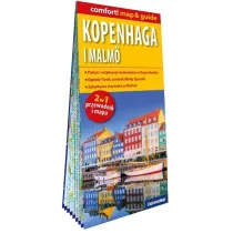 Kopenhaga i Malm� laminowany map&guide 2w1 przewodnik i mapa