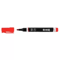 MemoBe Marker permanentny okrga koc.kolor czerwony