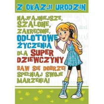 Stamp Karnet Young B6 + koperta wz�r nr 004 Urodziny