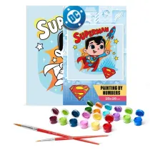 Ideyka Malowanie po numerach - Superman 25x25cm