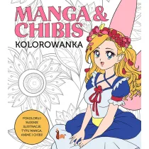 Manga & Chibis. Kolorowanka