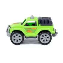 Auto Jeep 26X15X15 legionista zielone w siatce WADER POLESIE 87614 WADP