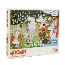 Puzzle 1000 Artystyczne Muminki Kwiatowy Ogrd Barbo Toys