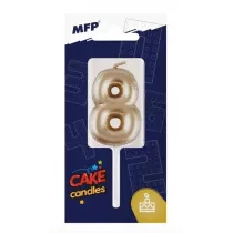 MFP �wieczka z�ota balon cyfra 8