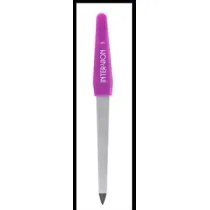 Inter Vion Pilnik do paznokci szafirowy �redni w etui 15 cm