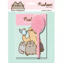 St. Majewski Notes B5 z dugopisem Pusheen linia 40 kartek