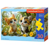Puzzle 30 Cute Kittens CASTOR Castorland