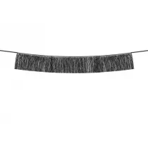 PartyDeco Girlanda fr�dzle czarna