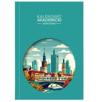 Kalendarz akademicki 2025/2026 A5 tyg. PCV Miasto