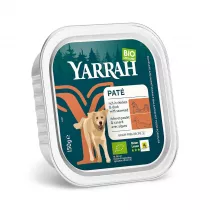 Yarrah Mokra karma dla psa dorosego pasztet z kurczaka i kaczki z algami morskimi 150 g Bio