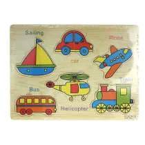 Puzzle drewniane Pojazdy Adar