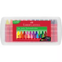 Faber-Castell Kredki woskowe trjktne 24 szt.