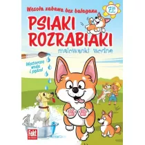 Psiaki rozrabiaki. Malowanki wodne