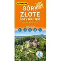 Mapa turystyczna - Gry Zote laminowana