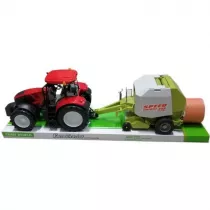 Traktor z maszyn� rolnicz� Macyszyn Toys