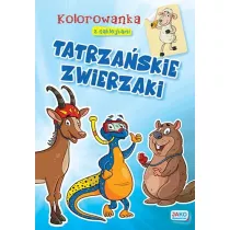 Kolorowanka z naklejkami. Tatrza�skie zwierzaki