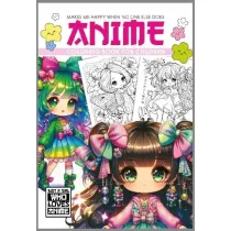 Fresh Kolorowanka A4 Anime Dla Dzieci ro�owa