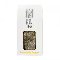 Long Man Tea Lemon & Ginger Herbata zielona sypana 80 g