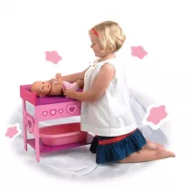 Drewniany st do przebierania dla lalek Dolls World