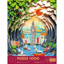 Puzzle 1000 Paper Art: Londyn TREFL