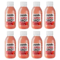 Purella Super Shot Energia imbir + guarana zestaw 8 x 100 ml