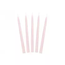 wieca stokowa matowa brudny r 24cm 10szt