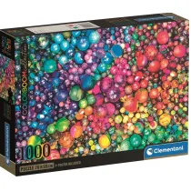 Puzzle 1000 el. Compact Colorboom Marbles Clementoni