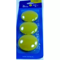 Tetis Magnesy do tablic okrge te 3 szt.