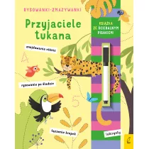 Rysowanki-zmazywanki. Przyjaciele tukana