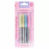 Starpak Marker akrylowy w p�dzelku Pastel 4 szt.