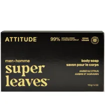 Attitude SUPER LEAVES, Myd�o w kostce do cia�a, dla m�czyzn 113 g