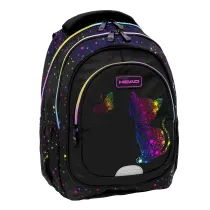 Astra Plecak Head Golden Effect Rainbow Kitty AB330