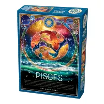 Puzzle 500 el. Znaki zodiaku: Ryby Cobble Hill