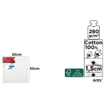 Artix Podobrazie 30x30x1.5cm, 280g