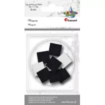 Titanum Magnesy samoprzylene kwadratowe 8 szt.