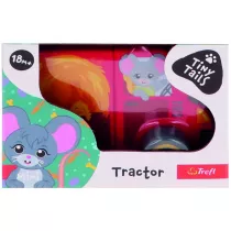 Zabawka drewniana - Traktor Tiny Tails TREFL