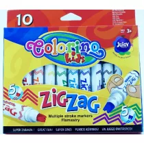 Patio Flamastry Zig Zag Colorino Kids 10 szt.