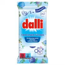Dalli Chusteczki do suszarek 25 szt.