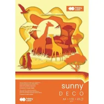 Blok Hobby Deco Sunny A4/20K 170g HAPPY COLOR