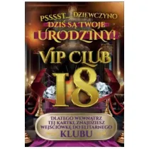 Yeku Karnet 18 Urodziny damskie VIP club JCX141